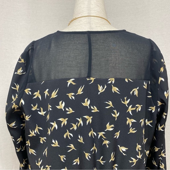 Cooper & Ella Bird Print Top - Picture 7 of 8